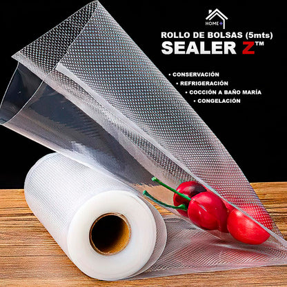 Rollo de bolsas SEALER Z™ - 5 METROS